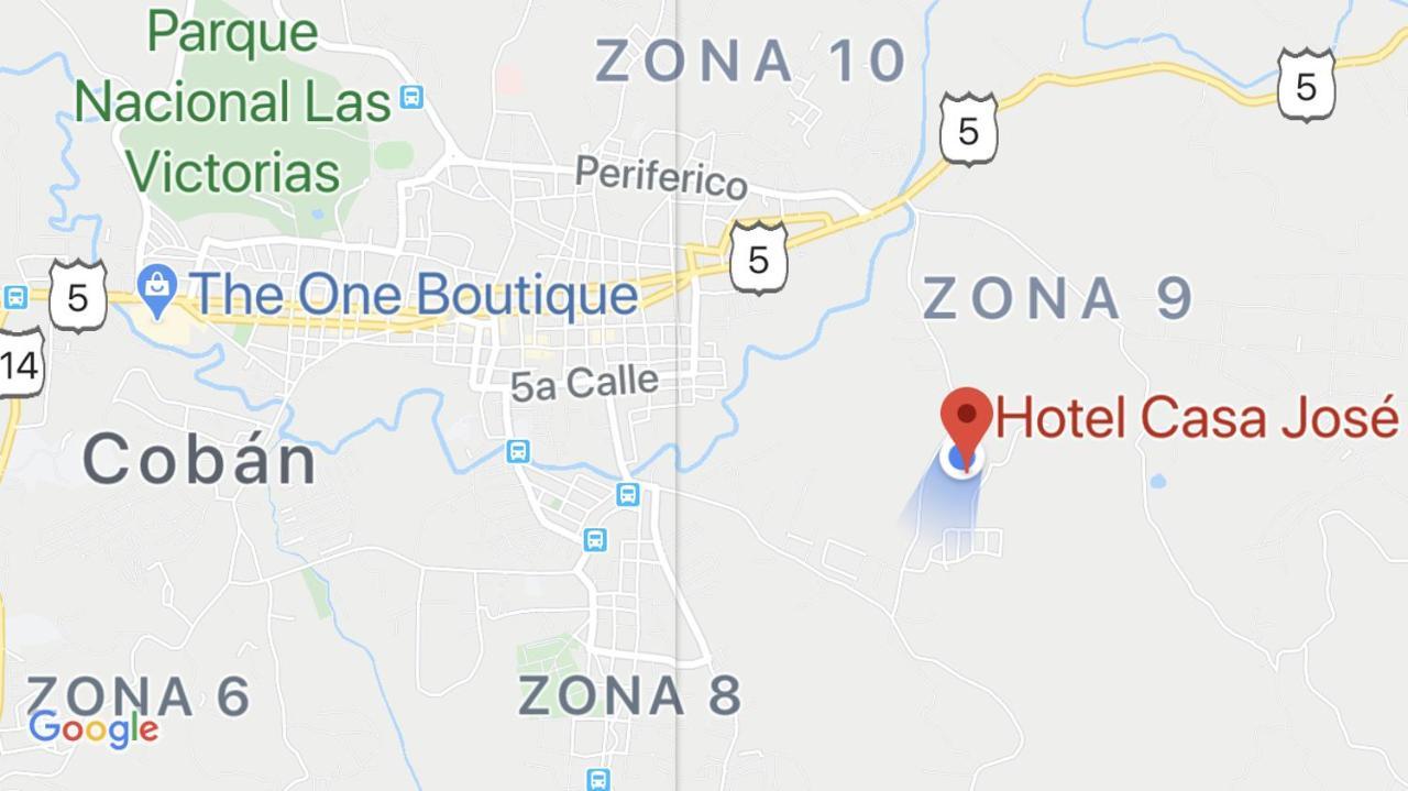 Hotel Boutique Casa Jose Cobán Kültér fotó